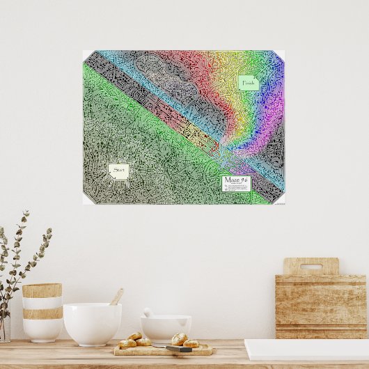 Maze 96 poster (Küche)