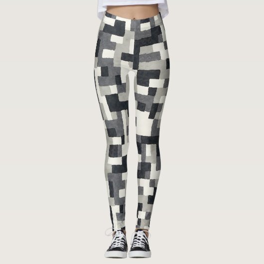 Maze Camouflage Style Leggings (Vorderseite)