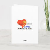 Maze Couple Finding Liebe Card Karte (Rückseite)