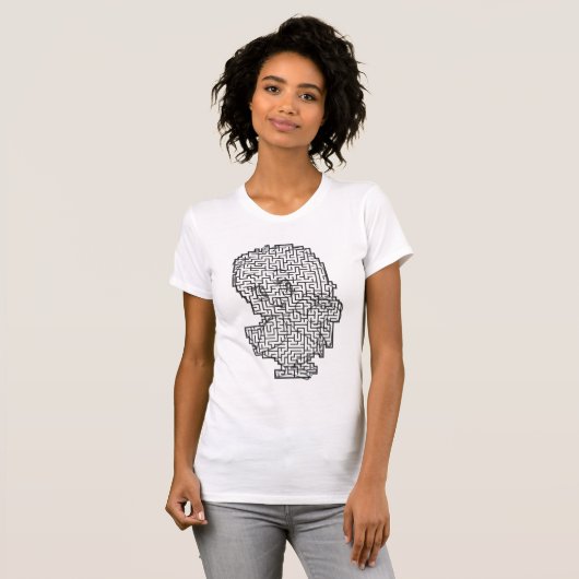 Maze Design T - Shirt (Vorne ganz)