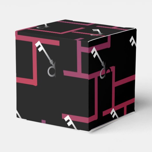 Maze Escape Party Maze Favor Candy Box Geschenkschachtel (Rückseite)