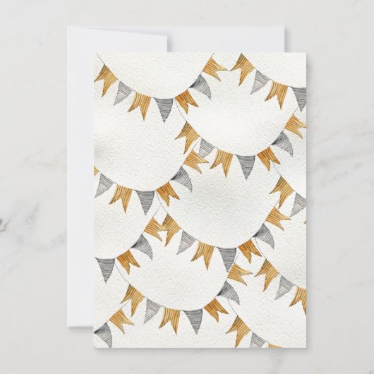 Maze Fall Geburtstagspartei Einladung (Rückseite)