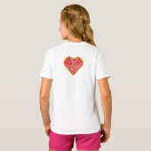 MAZE LOVE HEART BY MASANSER PIXELAT T-Shirt (Schwarz voll)
