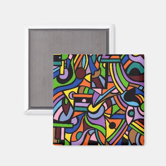 Maze Magnet (Vorderseite/Rückseite)