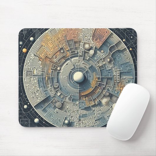 Maze Mousepad (Mit Mouse)