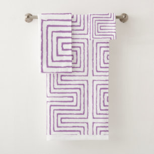 Maze Mud Cloth Badhandtuch Set