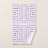 Maze Mud Cloth Badhandtuch Set (Handtuch)