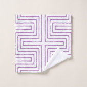 Maze Mud Cloth Badhandtuch Set (Waschlappen)