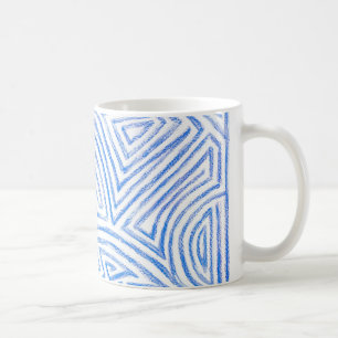 "Maze"-Muster-Tasse Kaffeetasse