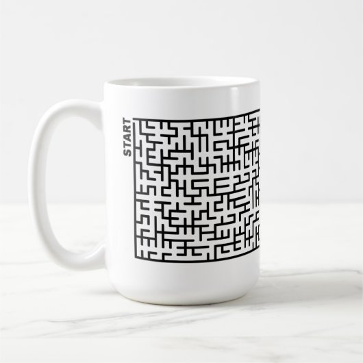 Maze on Tasse Funny Mug (Links)
