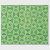 Maze Patchwork Canvas Print Geschenkpapier (Flach)