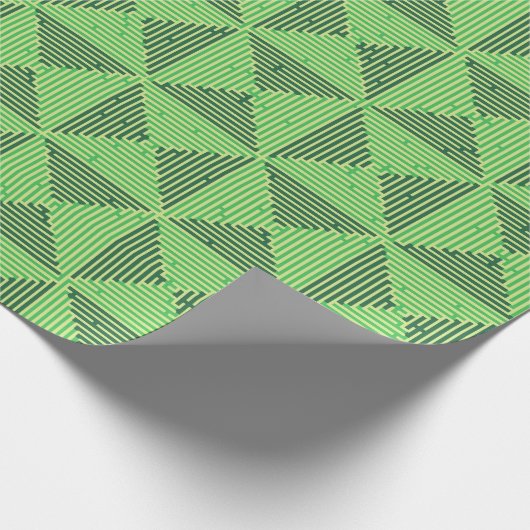 Maze Patchwork Canvas Print Geschenkpapier (Ecke)