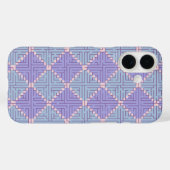 Maze Patchwork Case-Mate iPhone Hülle (Rückseite (Horizontal))