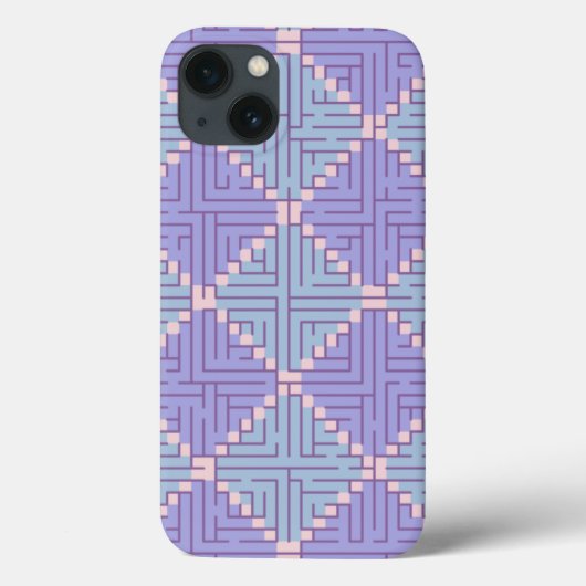 Maze Patchwork Case-Mate iPhone Hülle (Rückseite)