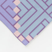 Maze Patchwork Fleecedecke (Ecke)