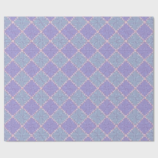 Maze Patchwork Geschenkpapier (Flach)