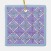 Maze Patchwork Keramikornament (Vorderseite)