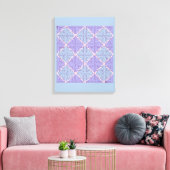 Maze Patchwork Leinwanddruck (Insitu (Wohnzimmer))