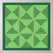 Maze Patchwork Poster (Vorne)