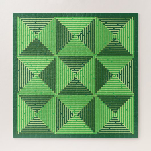 Maze Patchwork Puzzle (Horizontal)