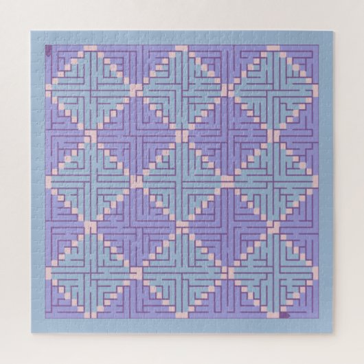Maze Patchwork Puzzle (Vertikal)