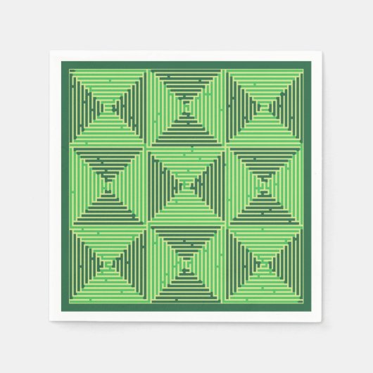 Maze Patchwork Serviette (Vorderseite)