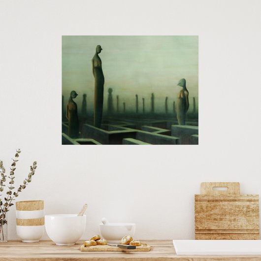 Maze Poster (Küche)