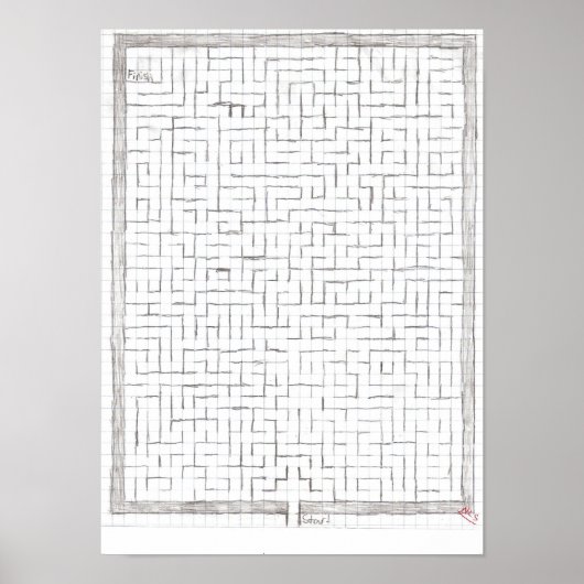 Maze Poster 1 (Vorne)