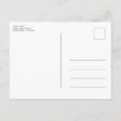 Maze Postkarte (Rückseite)