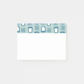 Maze und Trapezoide Post-it Klebezettel (Vorderseite)