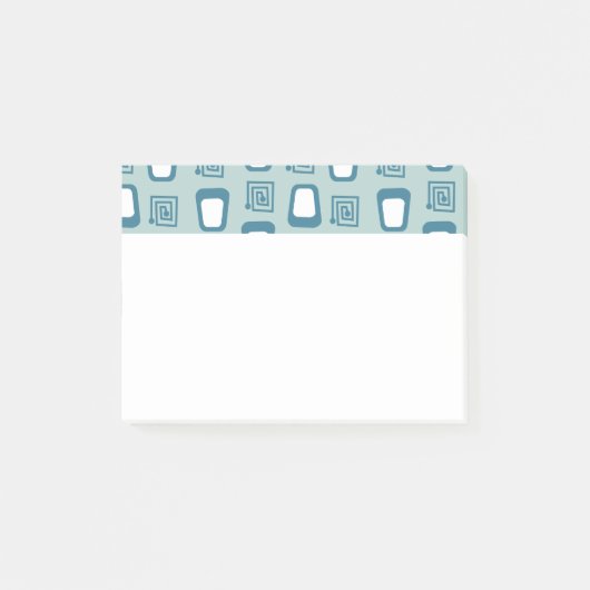 Maze und Trapezoide Post-it Klebezettel (Vorderseite)