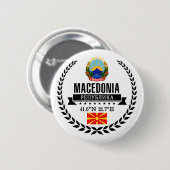 Mazedonien Button (Vorne & Hinten)