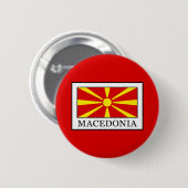 Mazedonien Button (Vorne & Hinten)