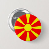 Mazedonien Button (Vorne & Hinten)