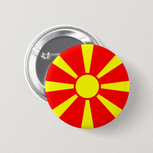Mazedonien Button (Vorne & Hinten)