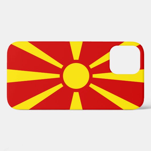 Mazedonien Case-Mate iPhone Hülle (Rückseite (Horizontal))