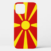 Mazedonien Case-Mate iPhone Hülle (Rückseite)
