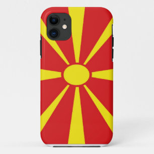 Mazedonien-Flagge Case-Mate iPhone Hülle
