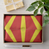 Mazedonien-Flagge Seidenpapier (Geschenk)