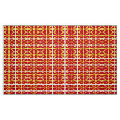Mazedonien-Flagge Stoff (Fat Quarter (45,7 x 55,9 cm))
