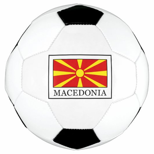 Mazedonien Fußball (Vorderseite)