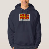 Mazedonien Hoodie (Vorderseite)