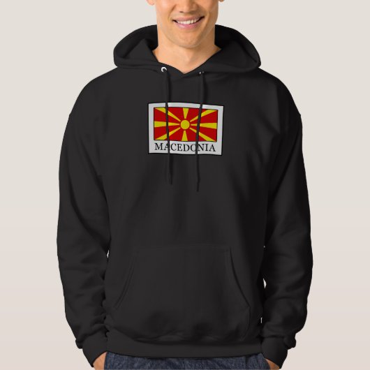 Mazedonien Hoodie (Vorderseite)
