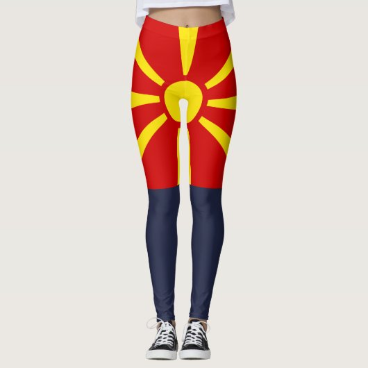 Mazedonien Leggings (Vorderseite)