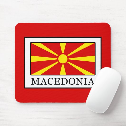 Mazedonien Mousepad (Mit Mouse)