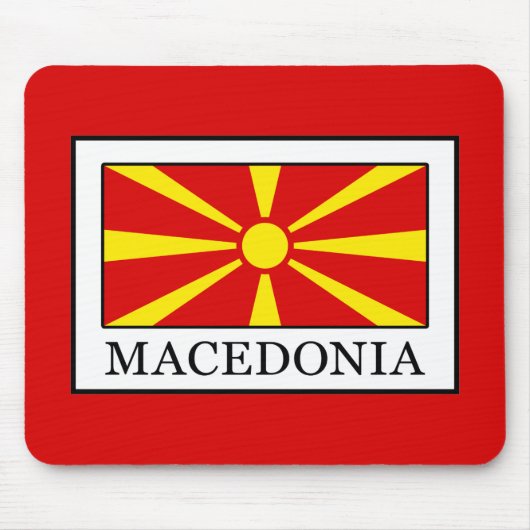Mazedonien Mousepad (Vorne)