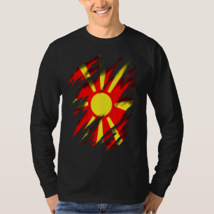 Mazedonien Nordmakedonien Flag Nordmakedonien T-Shirt