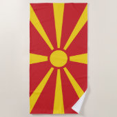 Mazedonien Strandtuch (Vorderseite)