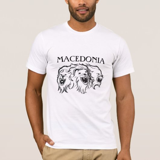 Mazedonien T-Shirt (Vorderseite)