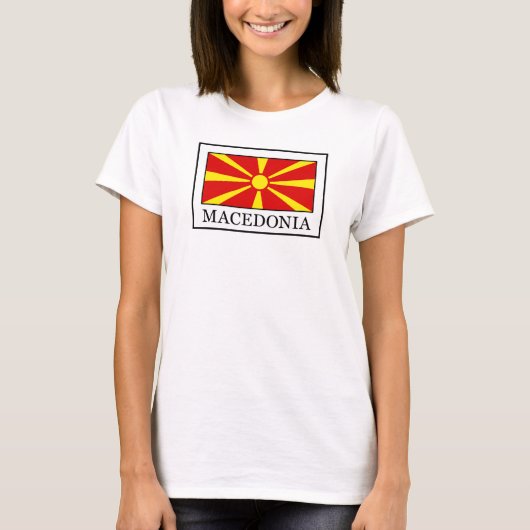Mazedonien T-Shirt (Vorderseite)